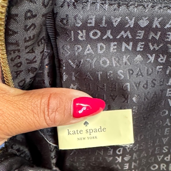 Kate Spade Black Quilted Bag with Gold Accents - Picture 11 of 11